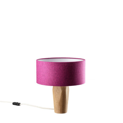 Tischleuchte Pura <br> LeuchtNatur | Filz pink
