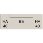 HA links und rechts 40cm | Maß + 80cm +€ 760,00