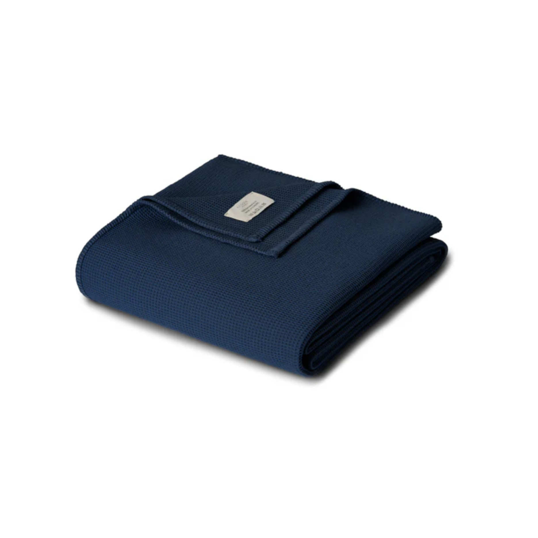 Decke Chiara <br> Pique | Marine – Bild 2