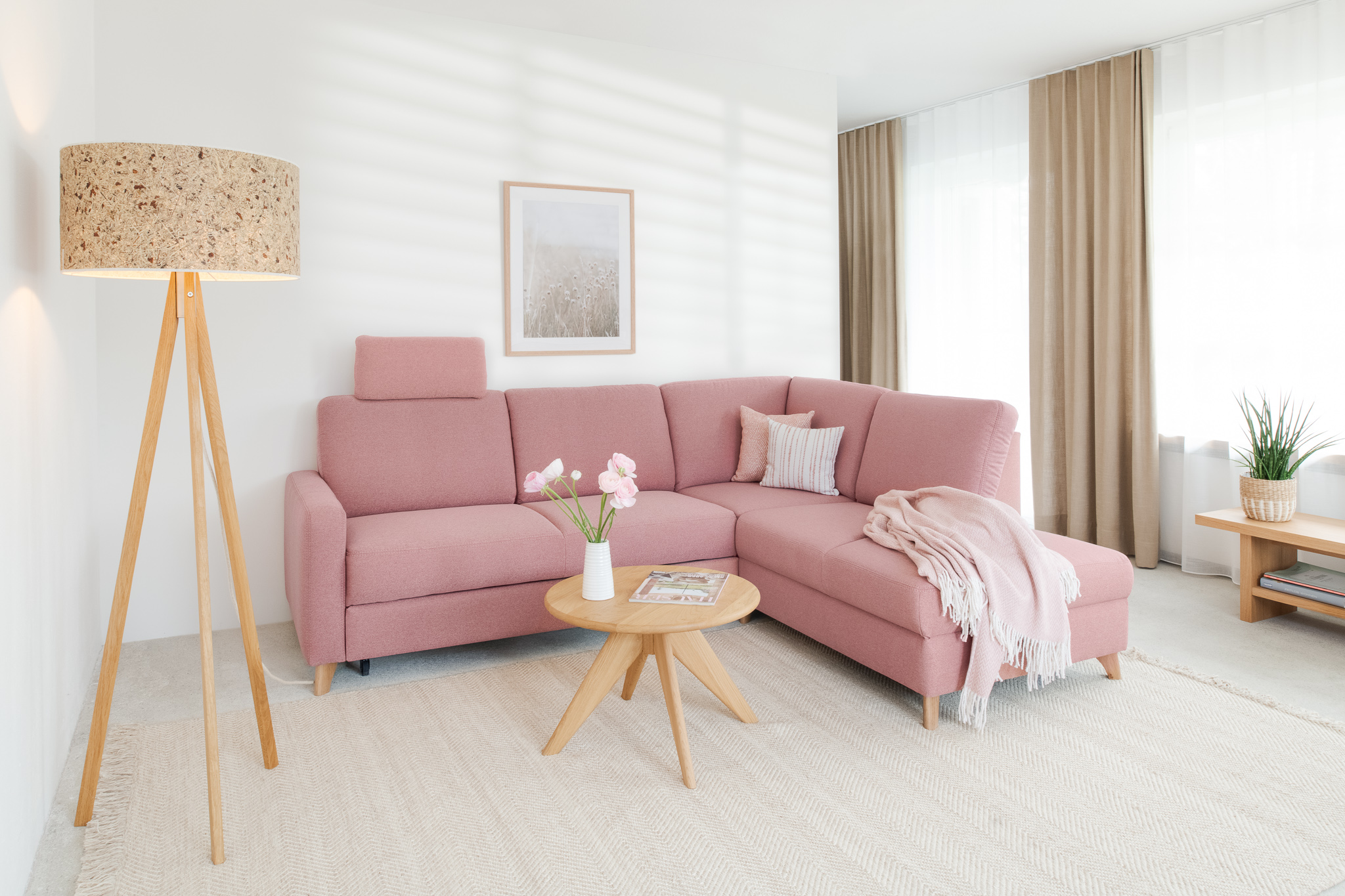 Sofa Felicia <br>Stoff Fara | Ecksofa – Bild 3